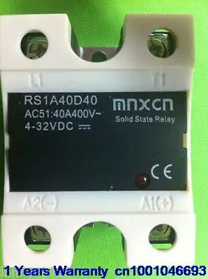 

DHL/EUB 5pcs New CARLO GAVAZZI Solid State Relays RS1A40D40 015-17