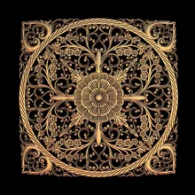 Пластина 3D рельефная модель в формате STL ЧПУ маршрутизатор резьба гравировка Artcam aspire M131