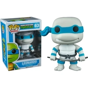 

Exclusive Official Funko pop Turtles - Leonardo (Grayscale) Vinyl Action Figure Collectible Model Toy with Original Box