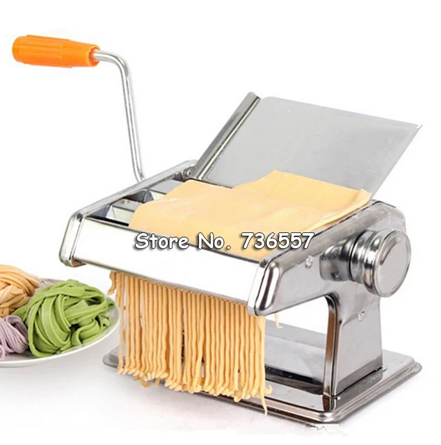 High Quality Stainless steel noodle maker pasta making machine dough roller forks noodles press