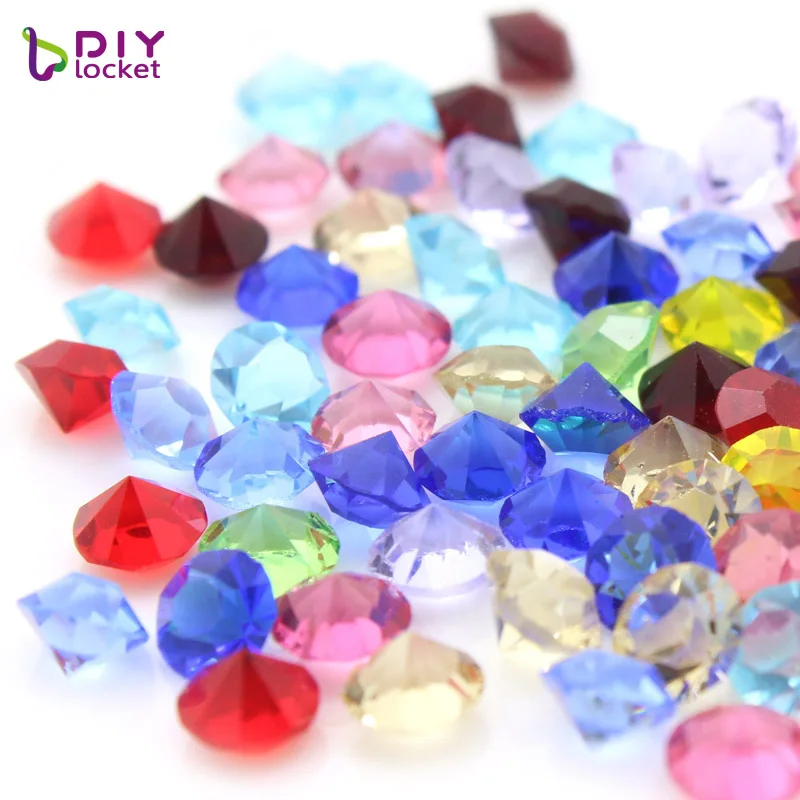 

120PCS Mix Color Round 5mm Birthstone Floating Charms Jewelry Fit Glass Floating Locket LSFC112*120