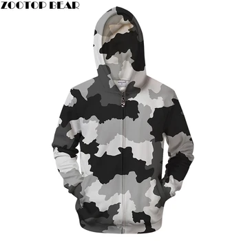 

Hit Color Camo 3DPrint Hoodies Men Women Sweatshirt Casual Tracksuit Zipper Jacket BoyCoat Pullover Harajuku Dropship ZOOTOPBEAR