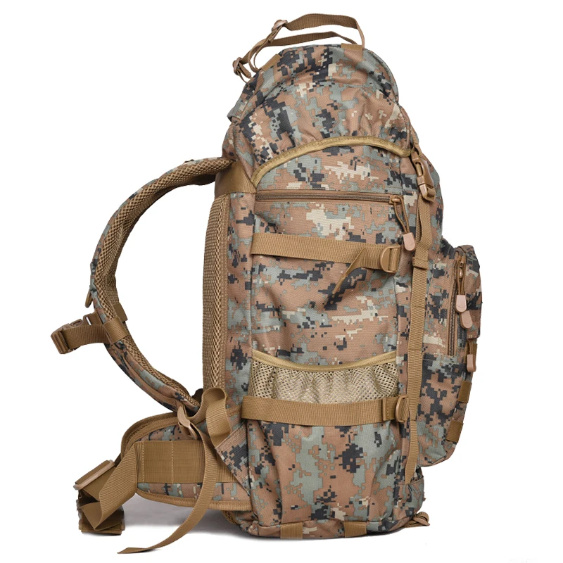 

New Military Tactical Backpack 50L large Capacity Camping Bags Mountaineering bag Men's Hiking Rucksack Travel Backpack