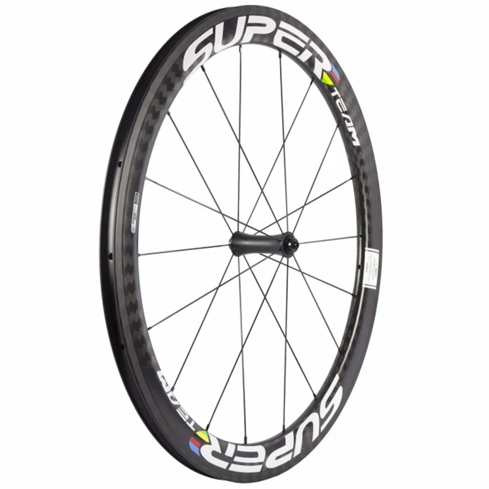 Superteam Carbon Wheelset R7 керамический дорожный клинчер 50 мм X 25 мм ширина u-образные колеса для велосипеда, шоссейные колеса для велосипеда