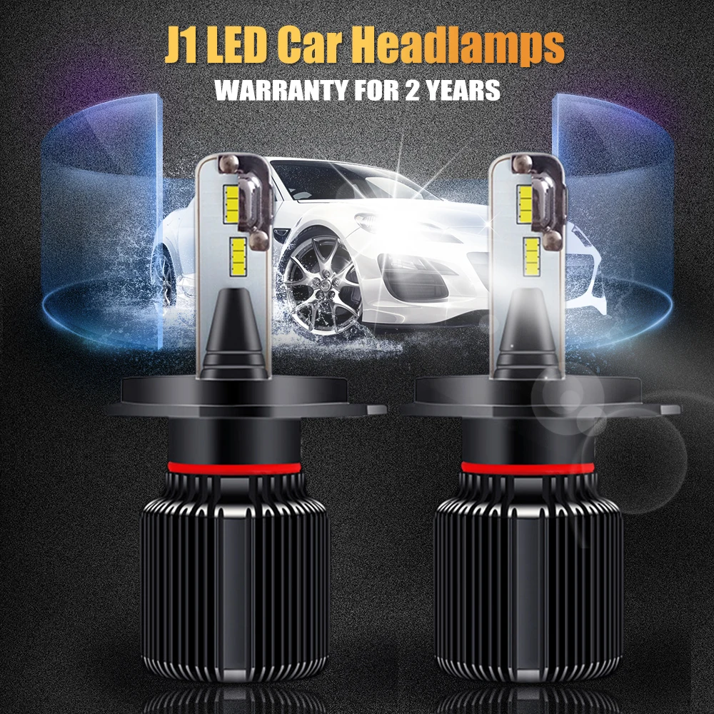 2pcs H7 LED Headlight Bulb H4 HB2 H1 H3 H11 9005 9006 HB3 HB4 CSP Chip Car LED Headlight Bulbs With 12V Car Light Auto Fog Lamp 2pcs H7 LED Headlight Bulb H4 HB2 H1 H3 H11 9005 9006 HB3 HB4 CSP Chip Car LED Headlight Bulbs With 12V Car Light Auto Fog Lamp