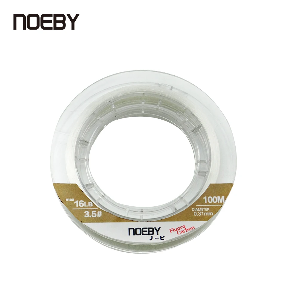NOEBY 100m 150m 0.8#-8.0# NONSUCH Fluorocarbon Fishing lines 4-32lb Drag Strong Carbon Fiber Fishing Line Rope Fishing Wire