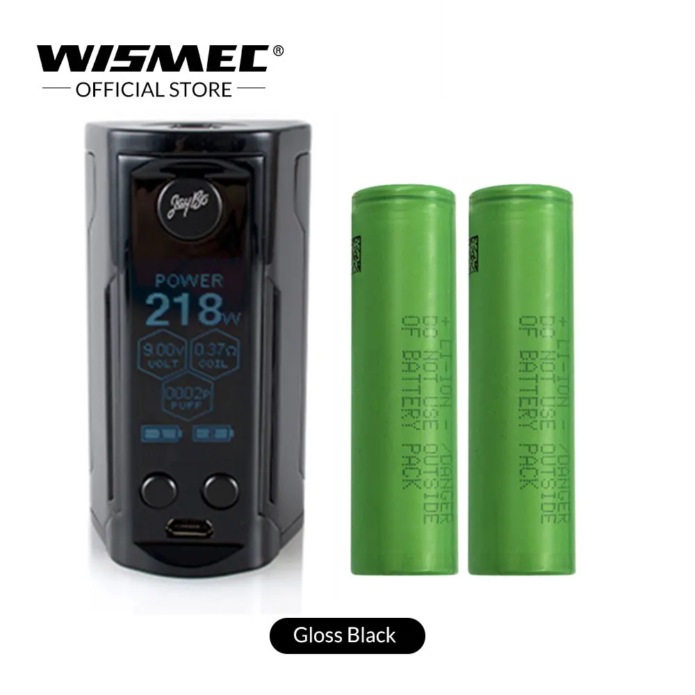 Оригинальный двойной мод Wismec Reuleaux RX GEN3 2 аккумулятора 18650 электронная сигарета