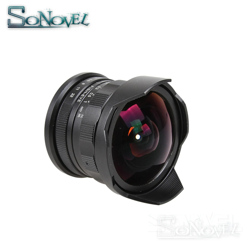 Объектив рыбий глаз 7 5 мм F2.8 объектив 180 градусов ручной для Sony a6500 a6300 a6100 a6000 a5100 a3500