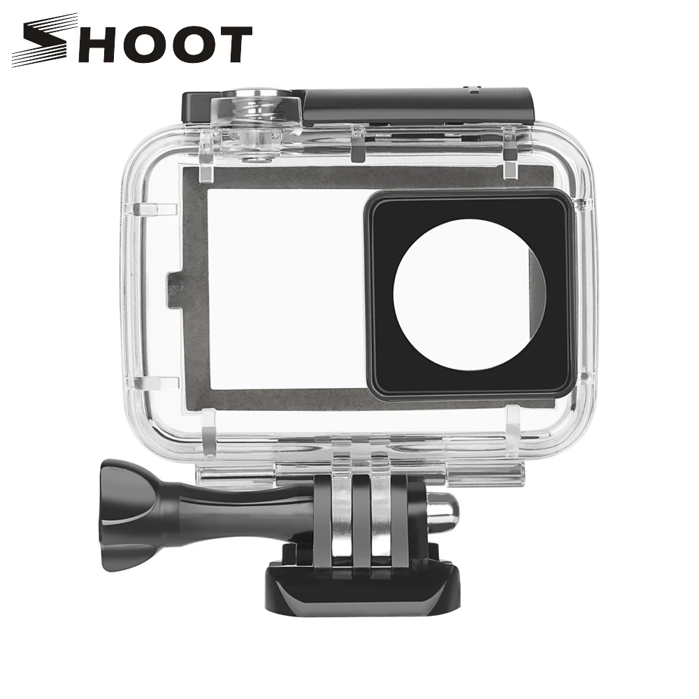 

SHOOT 40M Diving Waterproof Case for Xiaomi Yi Lite 4K 4K+ 2 II Case With Touch Backdoor For Yi 2 Action Camera Accessories