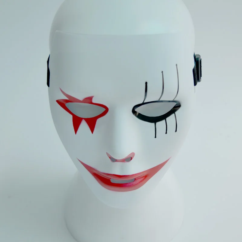 

Cosplay Mask for Halloween /Masquerade Colored Printed PVC Mask Carnival Halloween scream ghost mask Custom Cosplay face cover