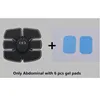 Abs Only EMS with 10 Gel Pads