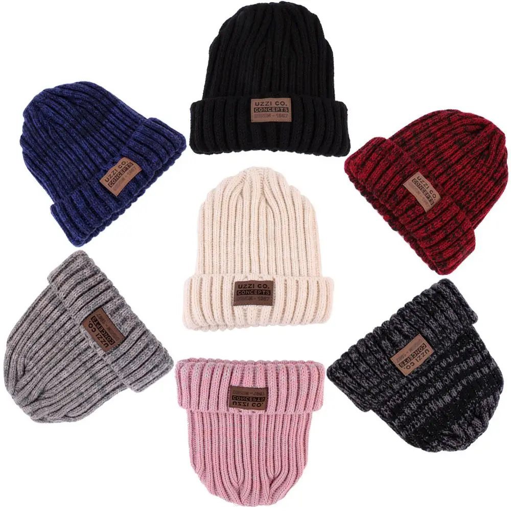 

1PCS Hot New Fashion Women Unisex Crochet Beret Ski Cap Warm Winter Spring Soft Comfortable Knitting Wool Knit Beanie Hat