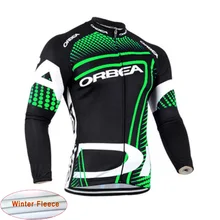 2017 Orbea Pro Winter Fleece Thermal Cycling Jersey Wear Clothing Maillot Ropa Ciclismo MTB Bike Bicycle Clothes Sportwear K9