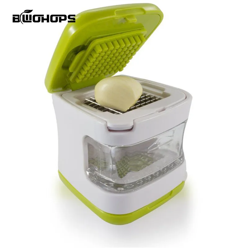 

Garlics Squeezer Spiliters Garlic Press Tool Sharp Stainless Steel Blades Knives Sharpener Cocina Cutlery Shredder Slicer Gadget