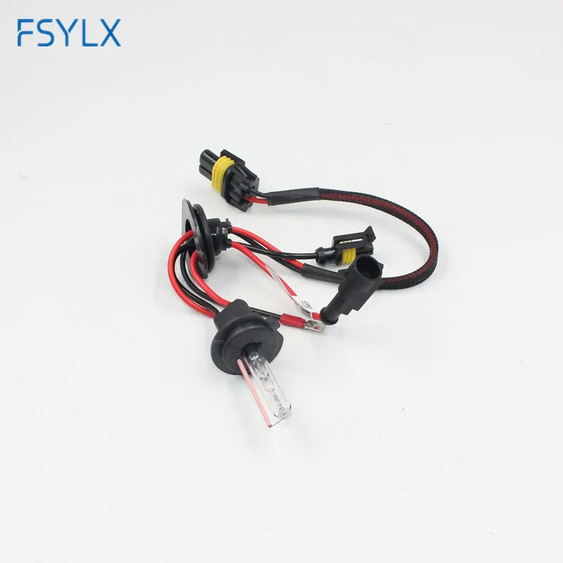 

FSYLX 55W H7 HID xenon bulb lamp HID Xenon head light Car h7 xenon Headlight bulb 10000k car h7 xenon bulb super bright white