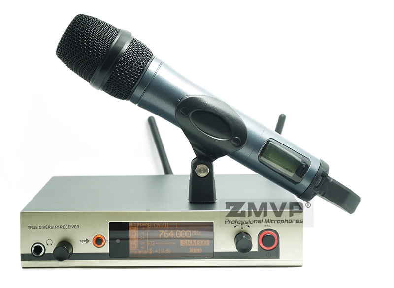 ZMVP Профессиональный 335 G3 UHF беспроводной микрофон караоке система с поручнем передатчик для живого вокала речевой сцены получить 3 группы