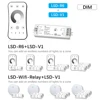Variateur sans fil 2.4G RF, télécommande WiFi, application de contrôle pour toutes les couleurs/RGBW/RGB/double bande LED blanche ► Photo 2/6