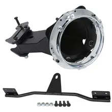 Carenagem Kit de Montagem 7 “Anel Farol Para Harley Dyna Wide Glide Rua Bob FXDB Low Rider FXDL FXDWG 2006-2017