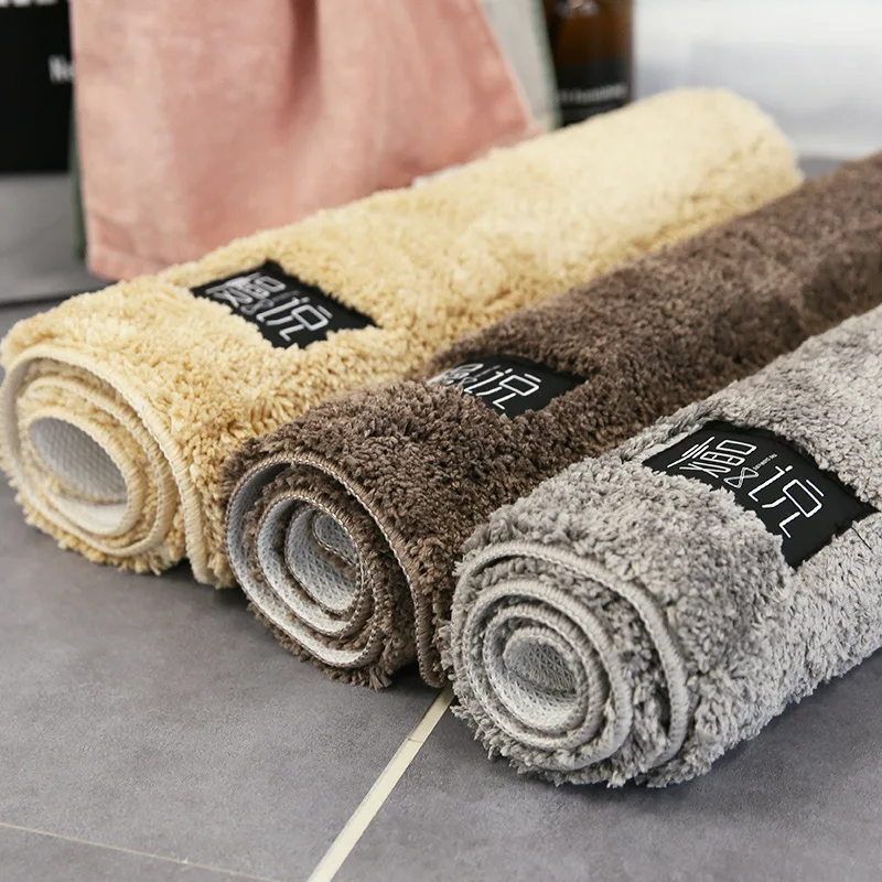Günstig Innen Super Absorbiert Fußmatte Lat Nicht Slip Tür Matte für Kleine Front Tür Innen Boden Schmutz Trapper Eingang Teppich Dropshipping