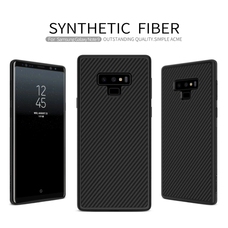 

For Samsung Galaxy Note 9 Case Cover Synthetic Fiber Phone Case For Samsung Galaxy Note 9 NILLKIN Hard Cover High Quality Case