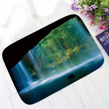 CAMMITEVER пейзаж лесной водопад коврик для ванной Противоскользящие коврики для ванной комнаты для гостиной коврики для спальни коврики