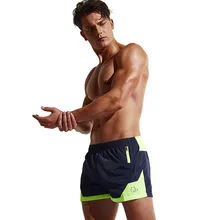 Fast Dry Men's Board Shorts Summer Beach Surfing Man Swim Shorts Athletic Sport Running Gym Hybrid Home Shorts Zwembroek Man