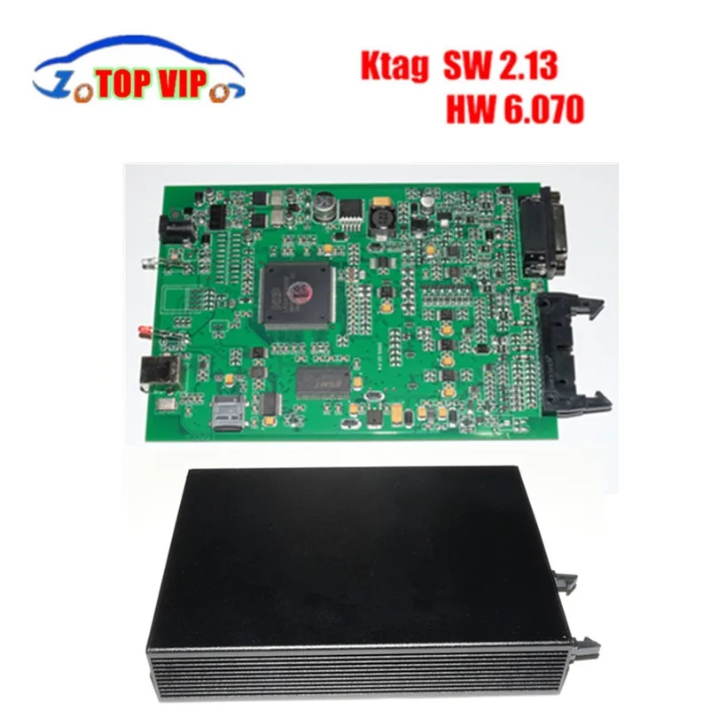 

DHL free!! K TAG ECU Programmer KTAG V2.13 HW V6.070 No Tokens Limitation K TAG 2.13 Master Version ECU Chip Tuning Tool