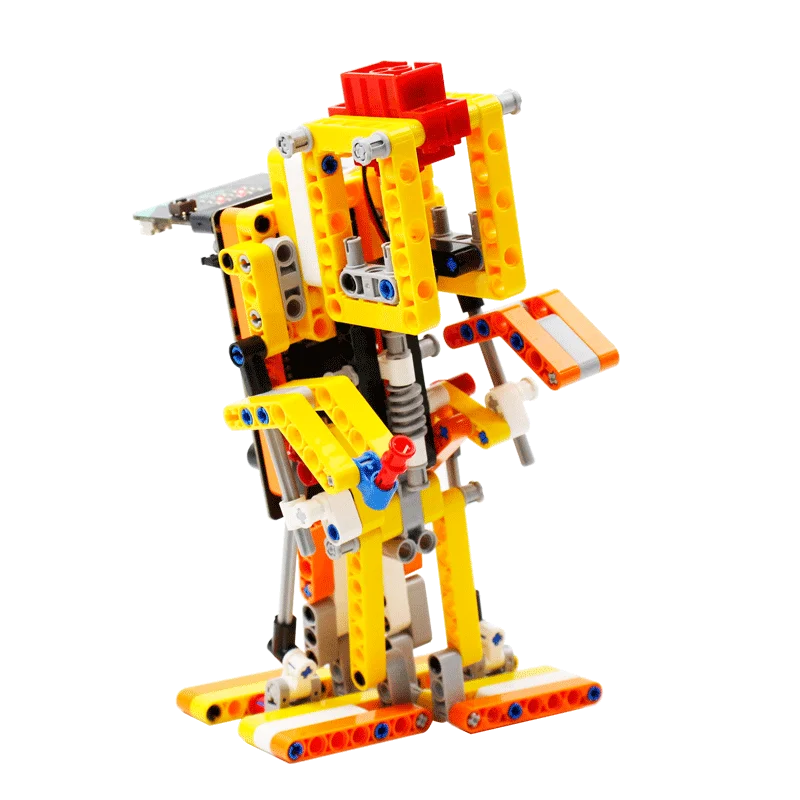 

Micro:bit building blocks biped robot Microbit smart humanoid DIY programming educational stitching kit