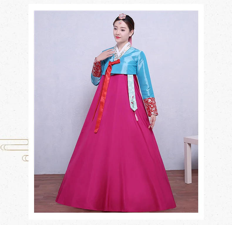 Женское платье в корейском стиле, традиционный дворец хабок, косплей, свадебный танцевальный костюм, миноритарное японское кимоно, роскошная азиатская одежда