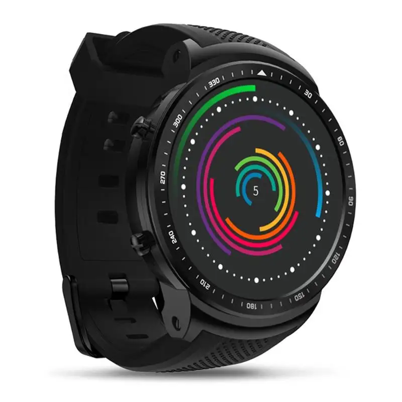 Zeblaze Thor Pro 3G GPS WIFI Smartwatch Bluetooth Android5.1 Quad Core Phone Smart Wristband Weather Heart Rate Dial Call Device