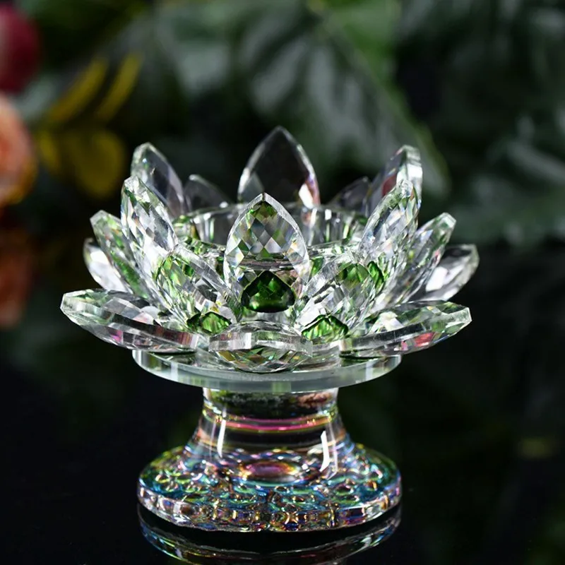 Candle Holders Big Tealight Green 85*110mm Religious Holder Sparkle