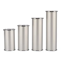 100x50 мм серебряные ножки для мебели из сплава алюминия, регулируемые по высоте ножки шкафа