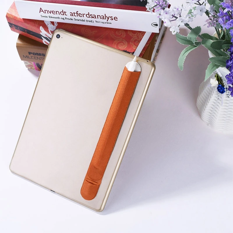 

Screen Pen Tablet Pencil Holder Soft Tablet Stylus Pen Protective Sleeve Adhesive Pouch For Apple iPad Pro