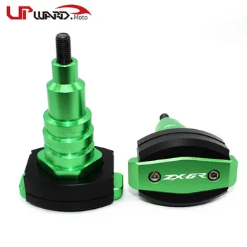 

For KAWASAKI NINJA ZX-6R ZX 6R ZX6R Motorcycle CNC Falling Protection Frame Slider Fairing Guard Anti Crash Pad Protector
