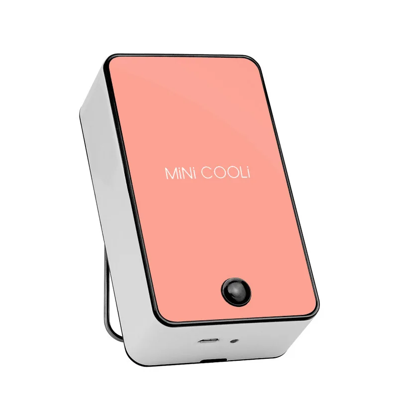 DEKAXI кондиционер увлажнение, охлаждение мини Карманный USB портативный Настольный вентилятор перезаряжаемая прививка сушилка - Цвет: pink