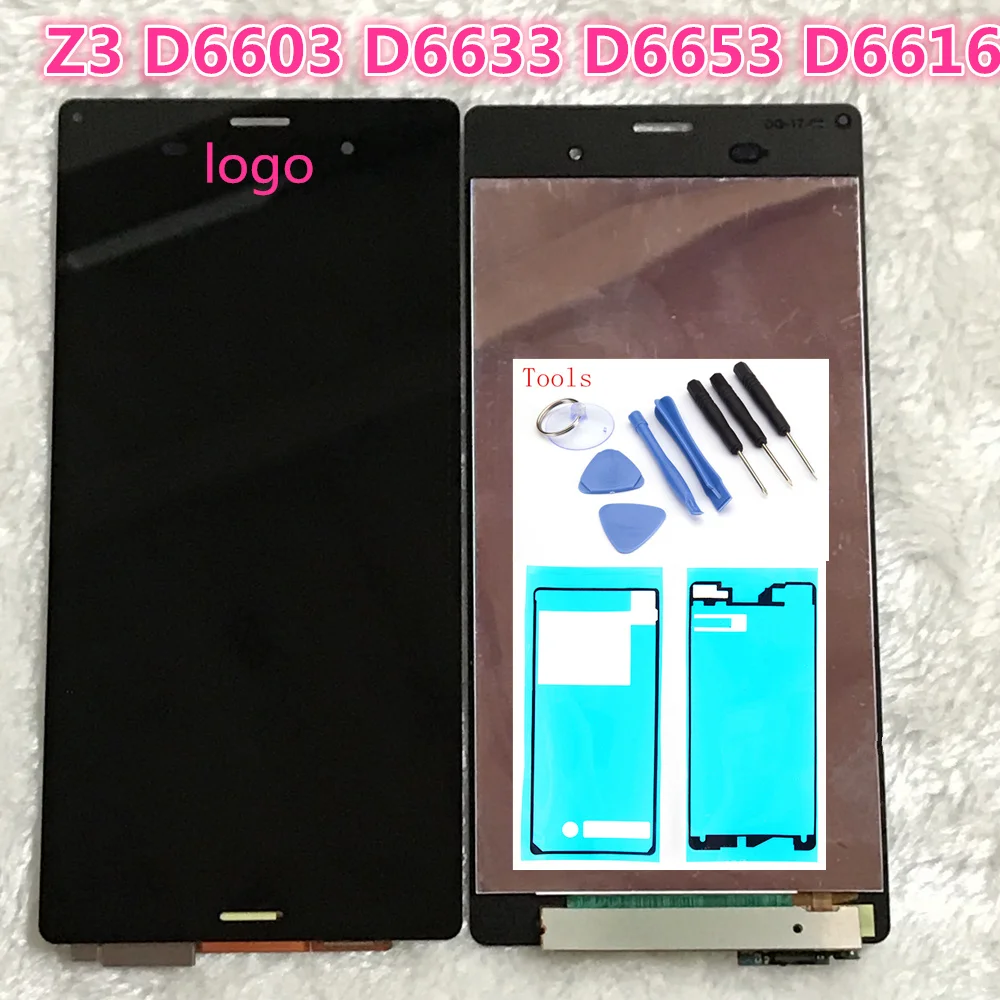 

5.2'' LCD For SONY Xperia Z3 LCD Display Touch Screen D6603 D6616 D6653 D6683 LCD Replacement for SONY Xperia Z3 LCD Dual D6633