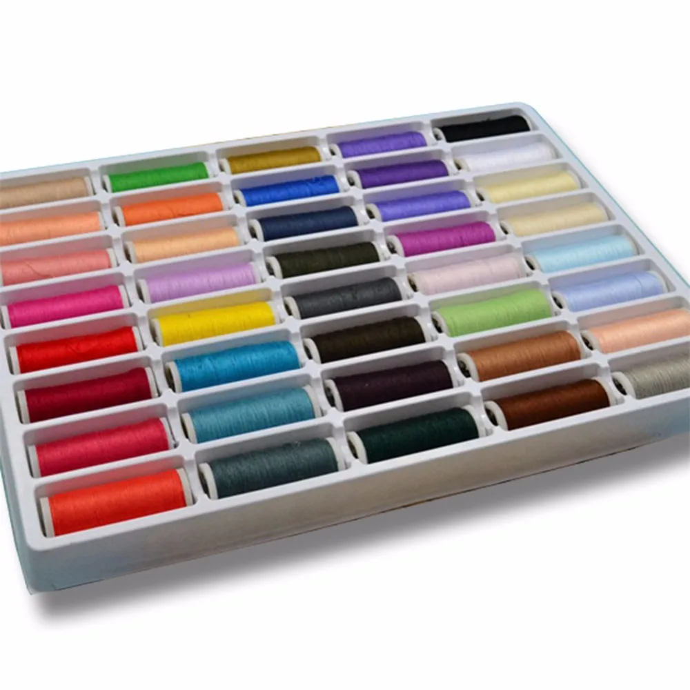 Good quality! 40colors Sewing thread box set,DIY or Handmade Thread for