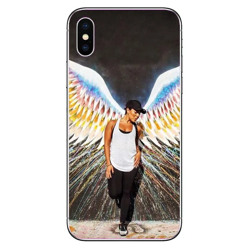 Angel Wings роскошный высококачественный протектор на конце телефона чехол для iPhone 8 7