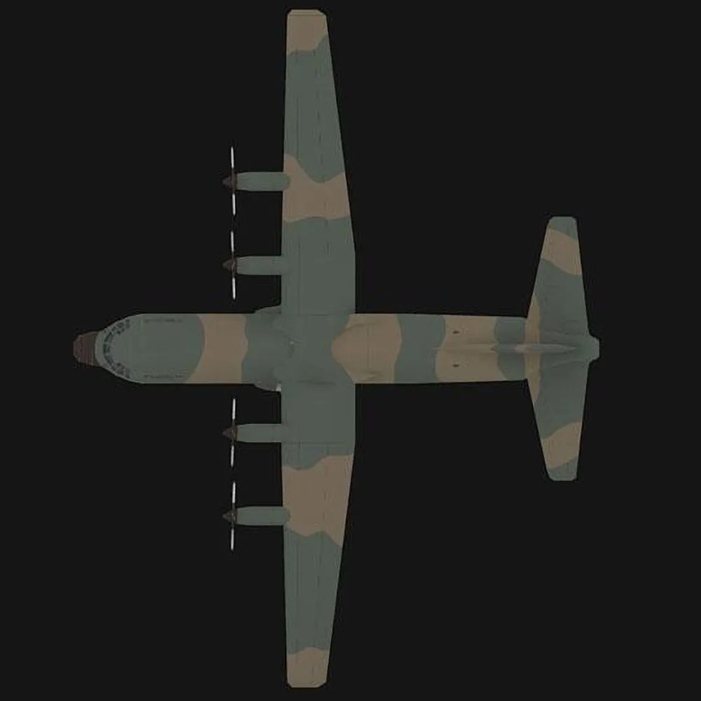 1:50 большой размер 3D C 130H самолетом бумажная модель ручная работа головоломка