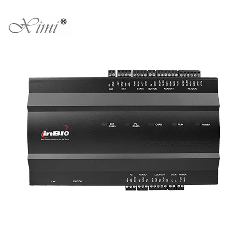 

Inbio160 One Door Fingerprint And Card Access Control Board Biometric High Security Access Control System With TCP/IP And RS485