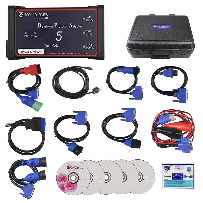 DPA5 DPA 5 грузовик сканер DPA5 Dearborn протокол адаптер 5 тяжелых грузовиков диагностический инструмент такая же функция, как и USB ссылка