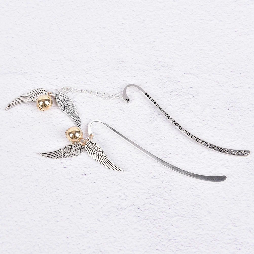 

1 Pcs Gold Reader Snitch Harry Bookmark Charm Bookmark Creative Paperclip Best Gift
