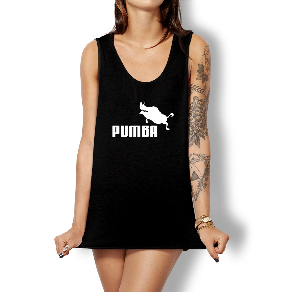 

Sexy Camisole HAKUNA MATATA Pumbaa Tank Tops Women Fitness Vest