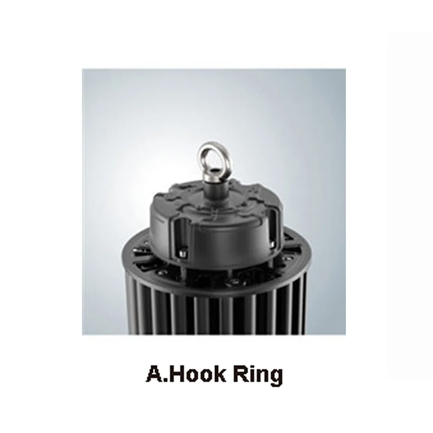 4 шт./партия Высокое качество светодиодный светильник высокого отсека светодиодный-GKD01 горная лампа склад заводского цеха стадион освещение 85-265 в 100 Вт/150 Вт/200 Вт - Цвет: Hook Ring