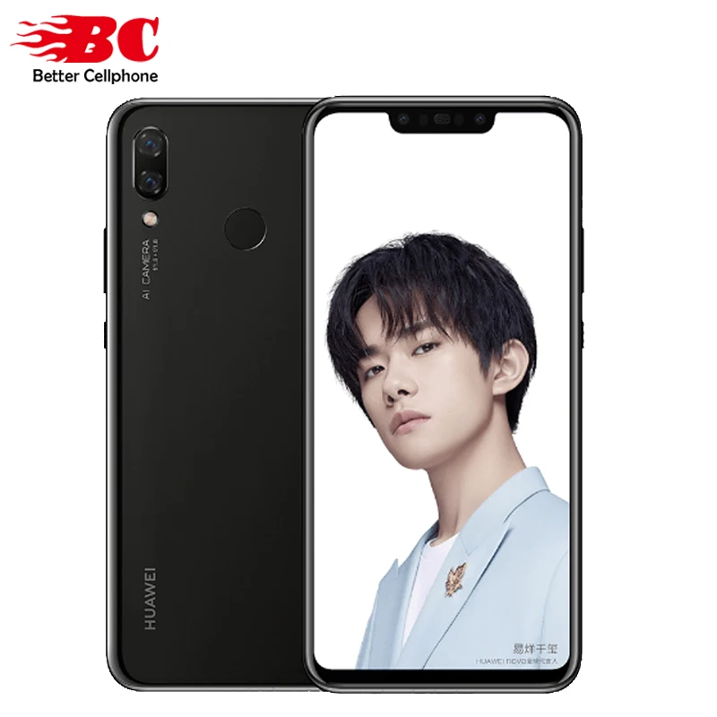 Huawei Nova 3 6GB + 64GB смартфон 6 дюймов Kirin 970 Восьмиядерный задний двойной камера 24MP