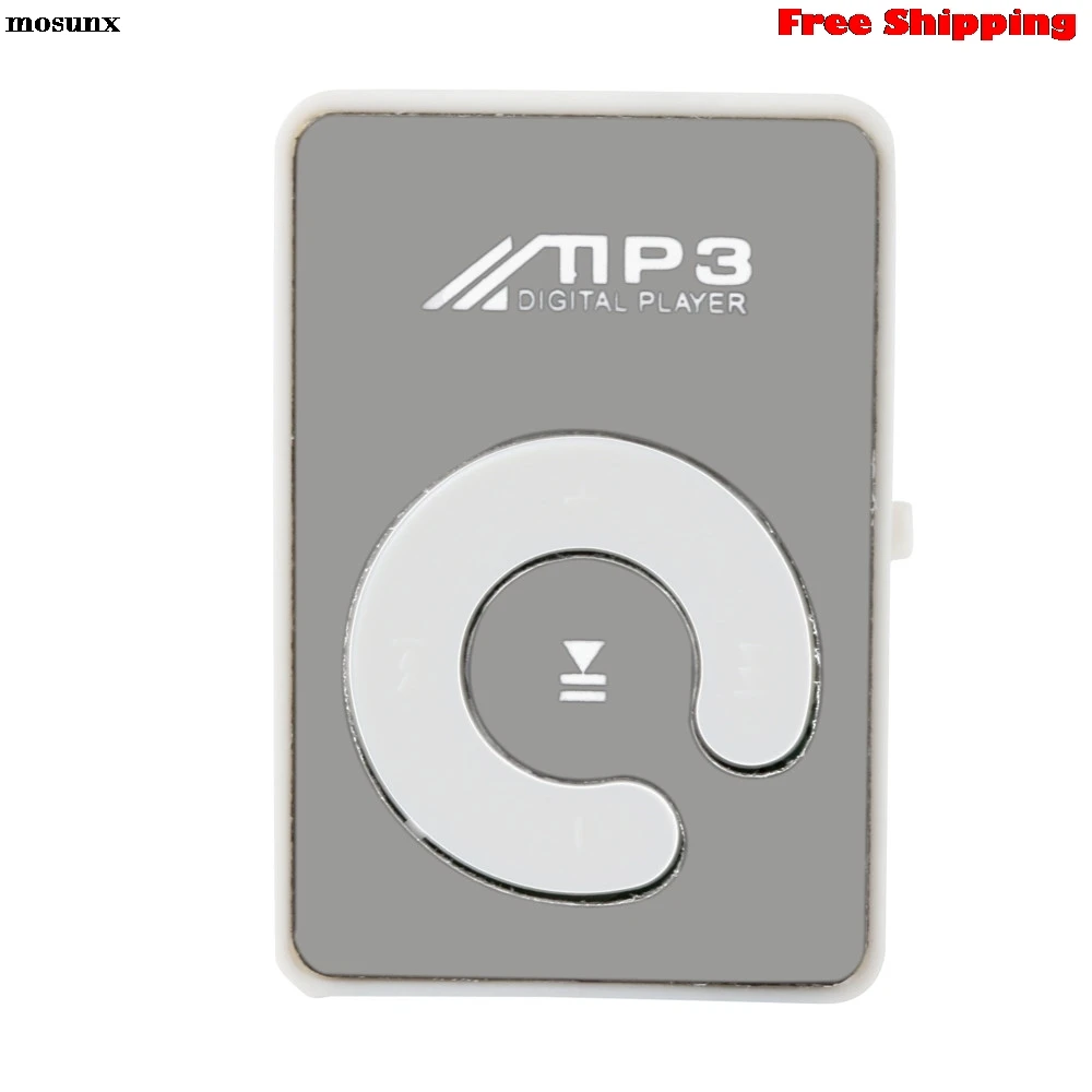 Mosunx Hifi мини зажим с цветочным узором mp3 плеер музыкальный медиаплеер поддержкой