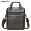 MEIGARDASS Genuine Leather Business Briefcase Men Travel Shoulder Messenger Bags Male Document Handbags Laptop Computer Bag 4