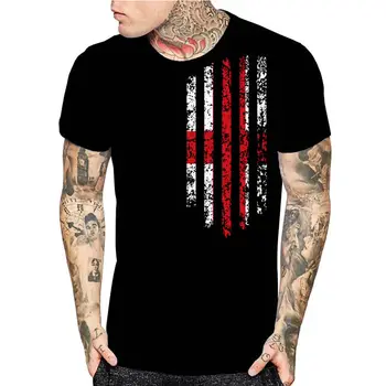 

England Vintage Uk Flag T-Shirt Print Mens Womens Kids United Kingdom Flag Tee 2019 Mens New Fashion Brand Clothing Male