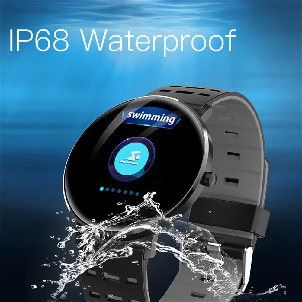 696 L6 Smart Watch IP68 Waterproof Wearable Device Heart Rate Monitor Color Display Smart Watch For Android IOS