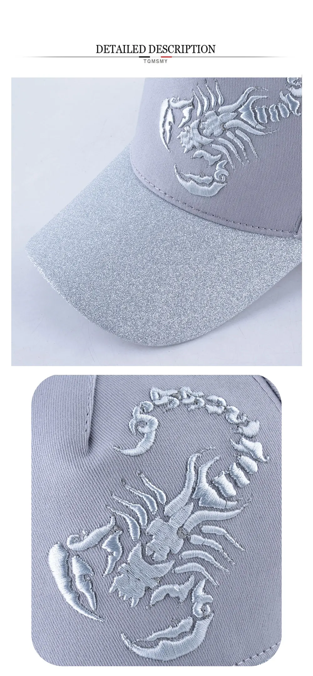 TQMSMY хлопок кости вышивка солнцезащитные шапки для мужчин snapback шапки скорпионы кепки женские весенние бейсболки женские Дальнобойщики Gorros